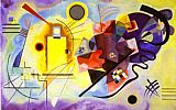 Wassily Kandinsky Famous Paintings - Yellow Red Blue